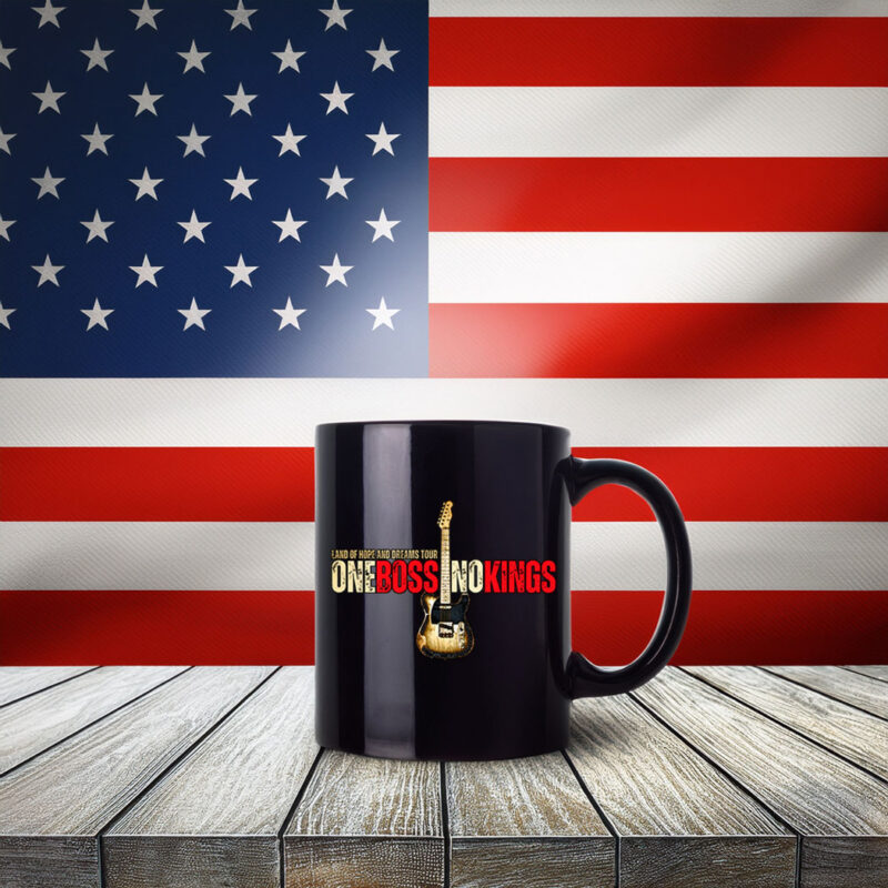 Vintage Bruce Springsteen Land of Hope and Dreams Mug